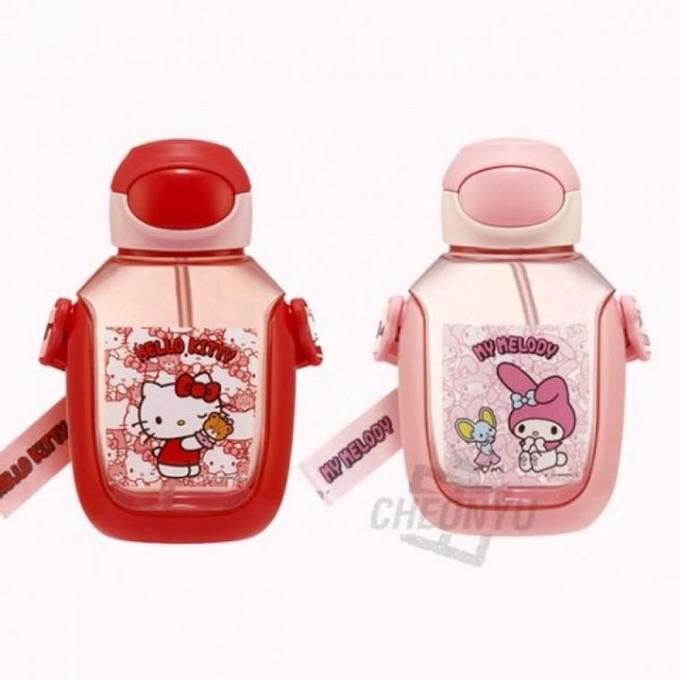 원터치 스트로보틀 빨대물병 휴대용물통 530ml