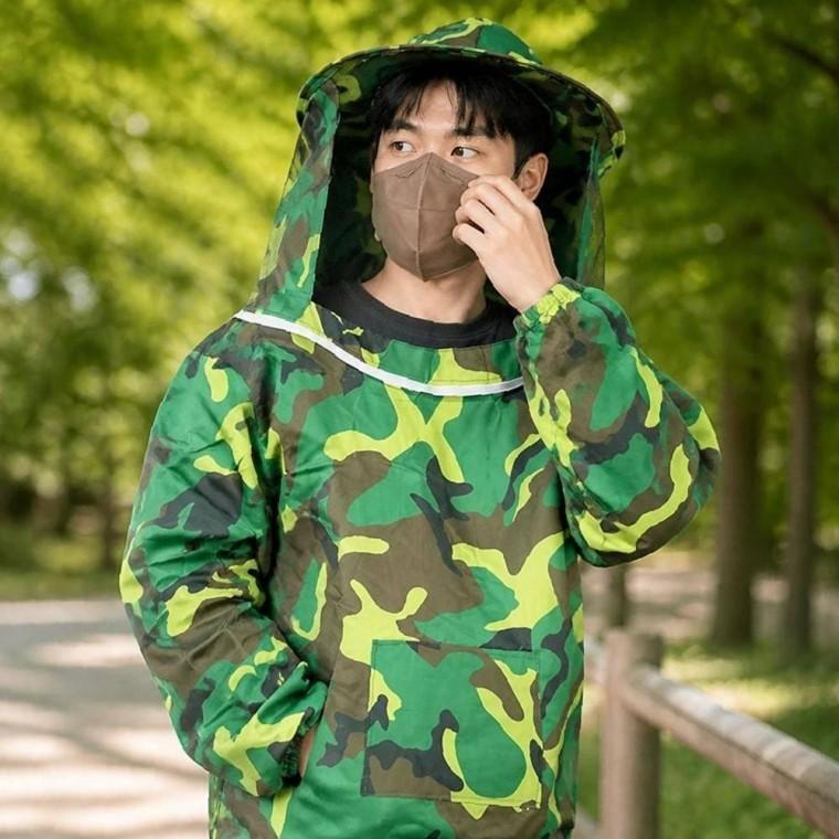 보호복 자켓 제초 벌초 카모플라쥬 상의 작업용