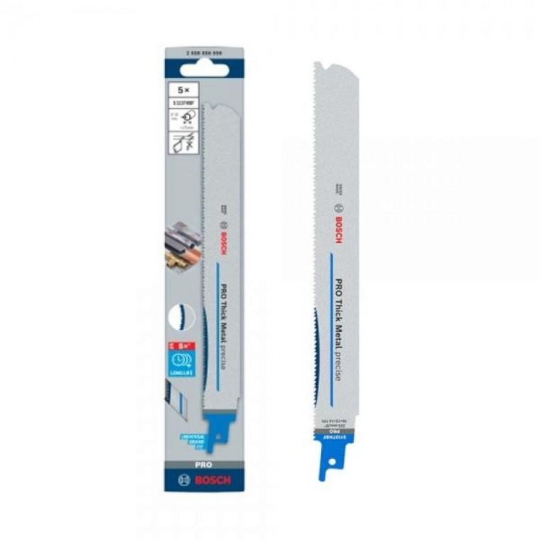 보쉬 S1137HBF 두꺼운 철재용 컷소날 5p 225mm