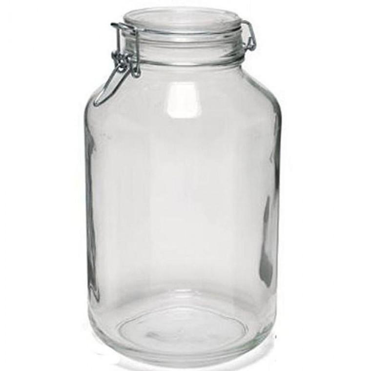 공병 4000ml 정돈 유리용기 투명 밀폐 피도