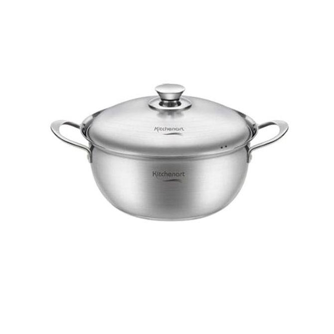 키친아트 인덕션 냄비 라면 찌개 국 요리 양수 냄비 26cm