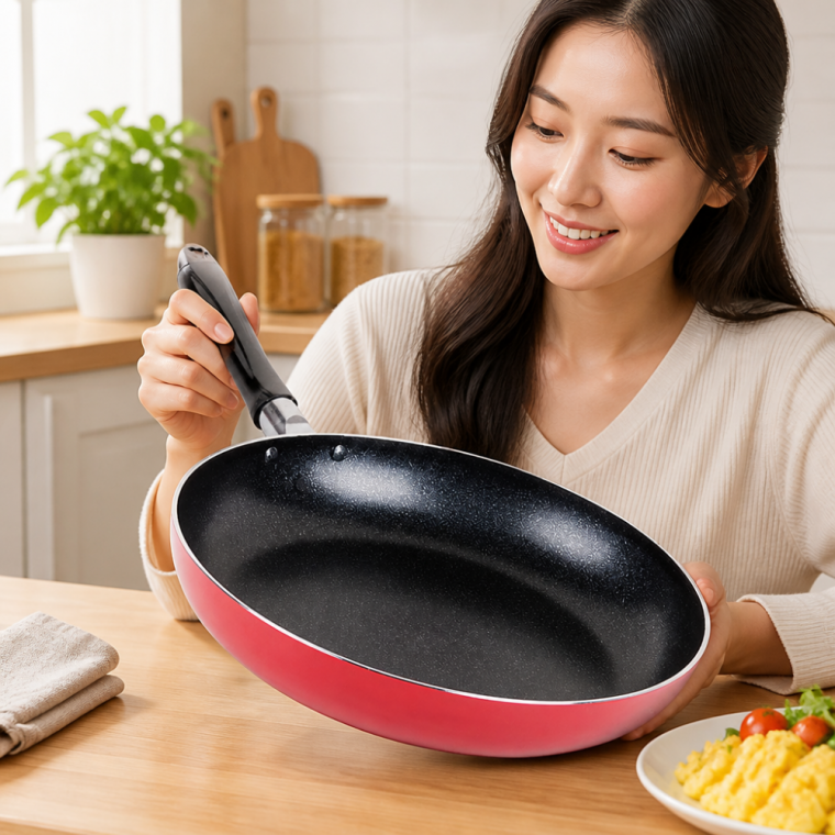 토스코 에그팬 세라믹 코팅 후라이팬 알루미늄 조리도구