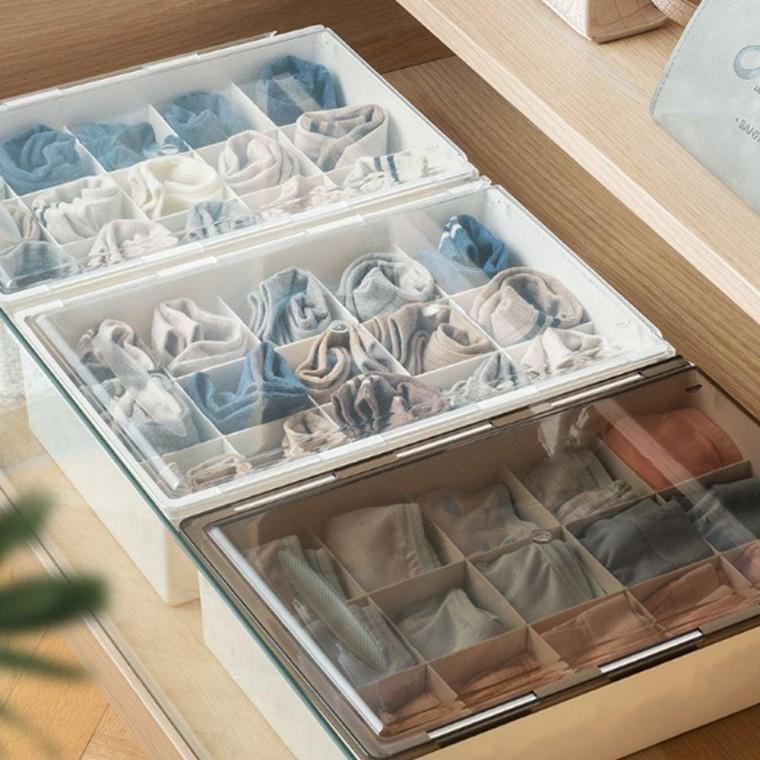 15칸 서랍식 속옷 양말 정리함 다용도 수납함 옷장