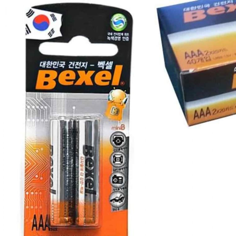 시계건전지 장난감건전지 일회용건전지 벡셀 AAA건전지 40P
