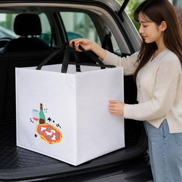 보냉백 쇼핑백 가능 재사용 특대형 보온백 아이스 캠핑