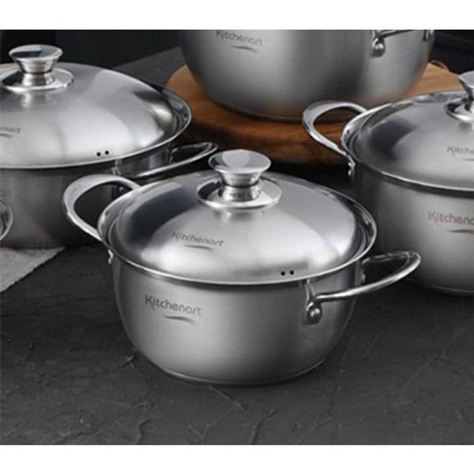 키친아트 인덕션 냄비 라면 찌개 국 요리양수 냄비 22cm