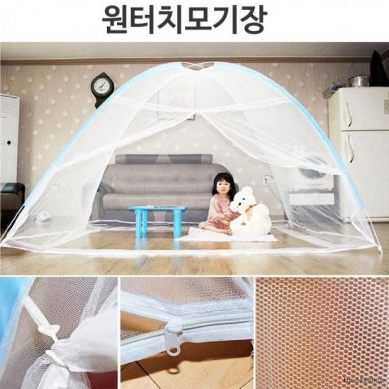 ETN 원터치모기장 200 200 모기장텐트 침대모기장 방