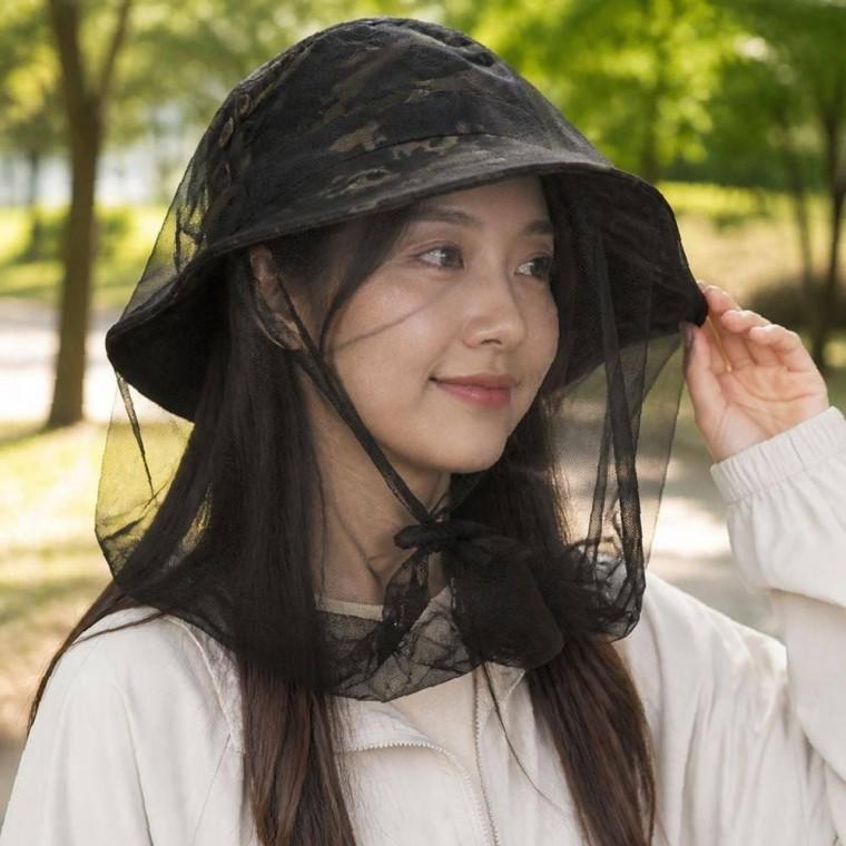 모자 해충 보호막 야외 차단 덮개 모기 방충망 5P