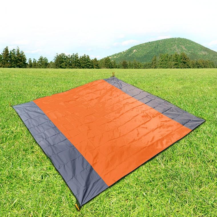 디어캠핑 그라운드 시트(200cmx210cm) (오렌지) 돗자리겸용 텐트방수포