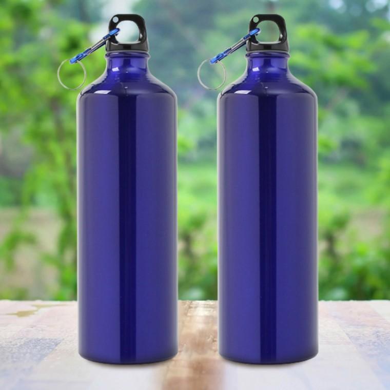아웃도어 스포츠 물병 2p세트(750ml) (블루) 알루미늄보틀