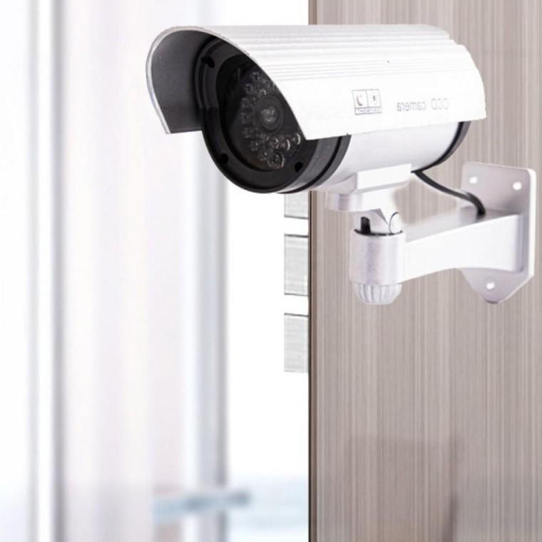 적색등표시 페이크 모형 CCTV 501145