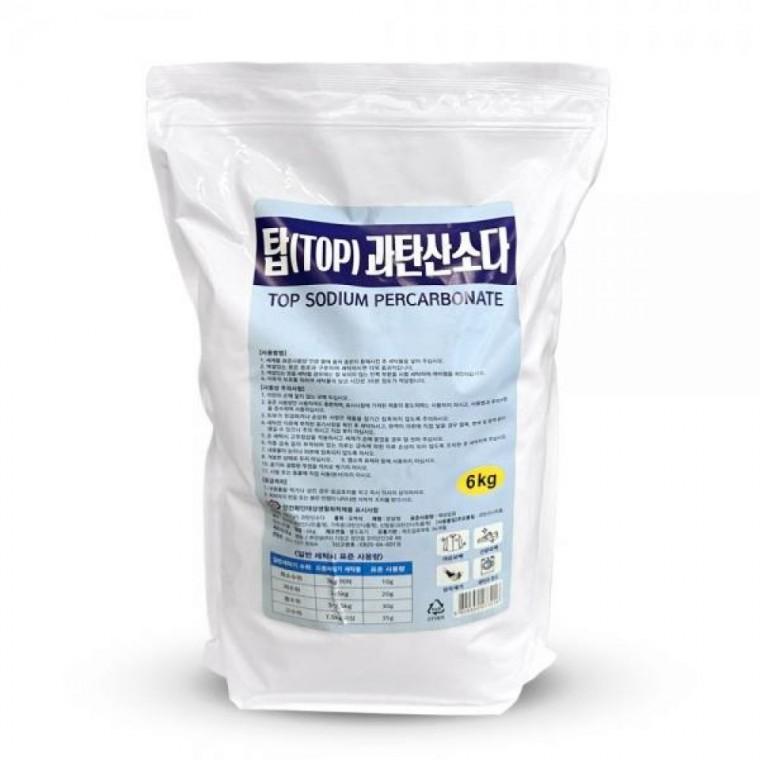 6kg 가루세제 표백제 세탁세제 산소계 탑 과탄산소다