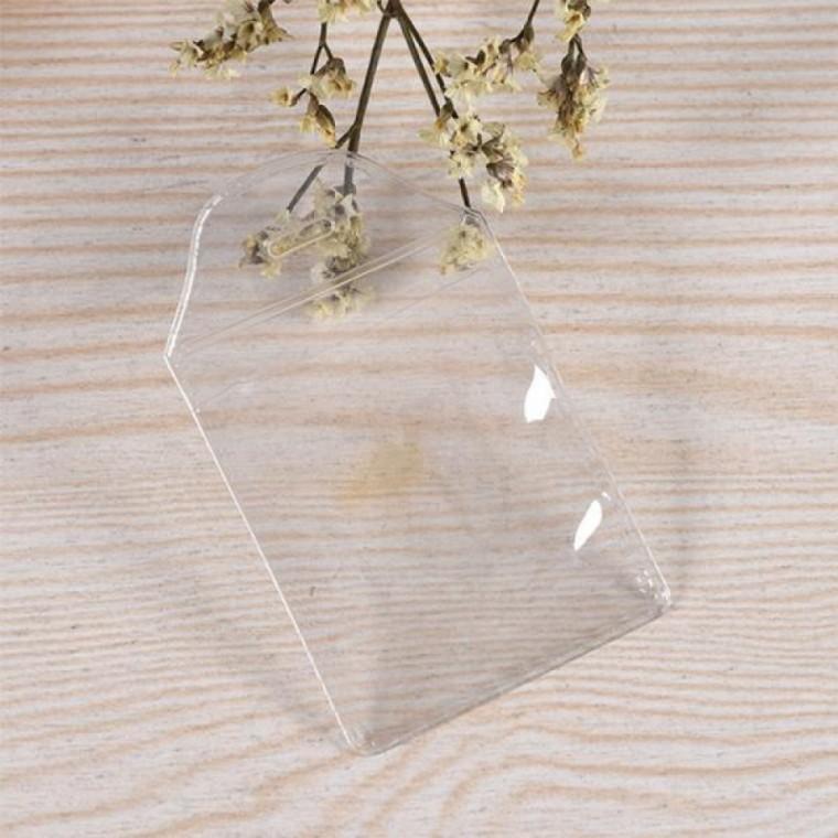 투명 PVC 악세사리 포장 보관 백 6x5cm 100P