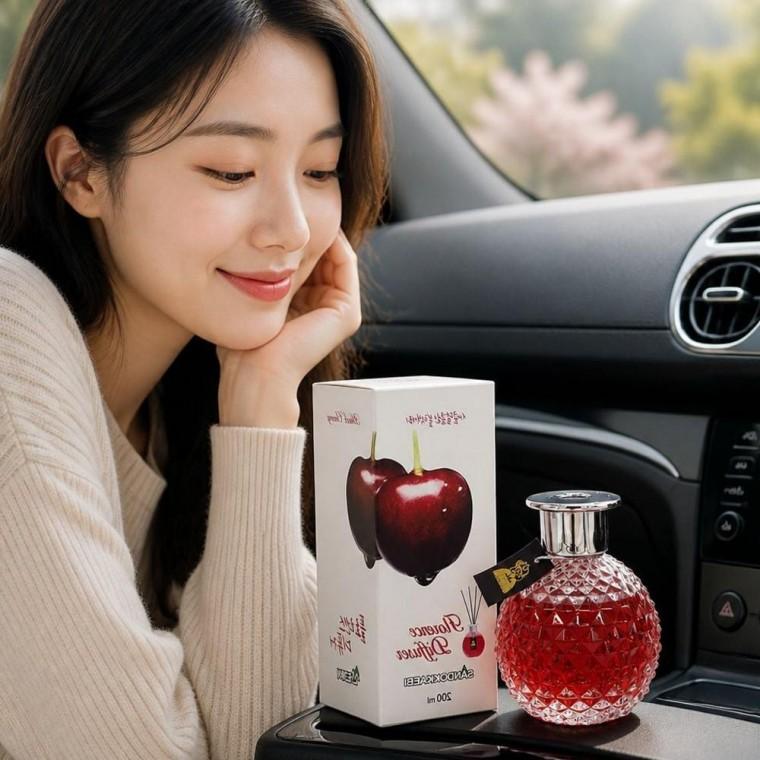 블랙체리 액체 방향제 200ml 실내용 디퓨저 화장실 거실