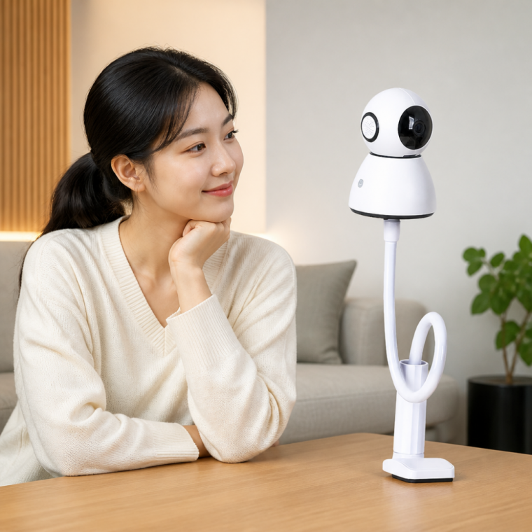 CCTV 고정대 50CM 베이비캠 스탠드 홈카메라 거치대 부착