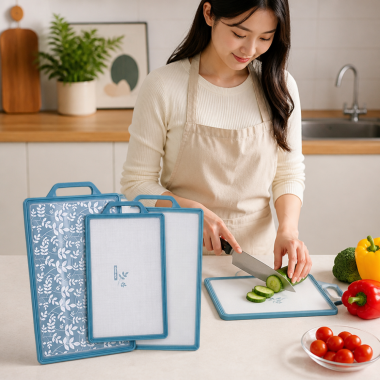 아크릴 싱크대 인디고 미니 도마 위생 플라스틱 커팅보드
