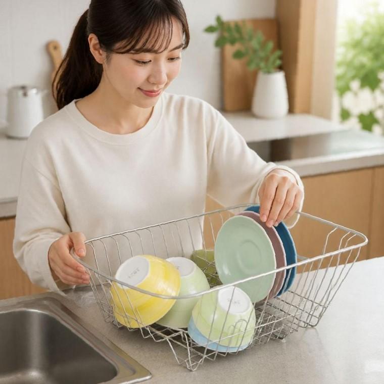 스테인리스 싱크대 식기건조망 개수대 설거지 정리대