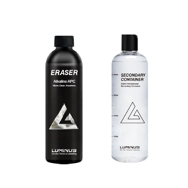 루미너스 이레이져 카샴푸 다목적 세정제 2종세트(이레이져 500ml+소분용기 프레스캡)