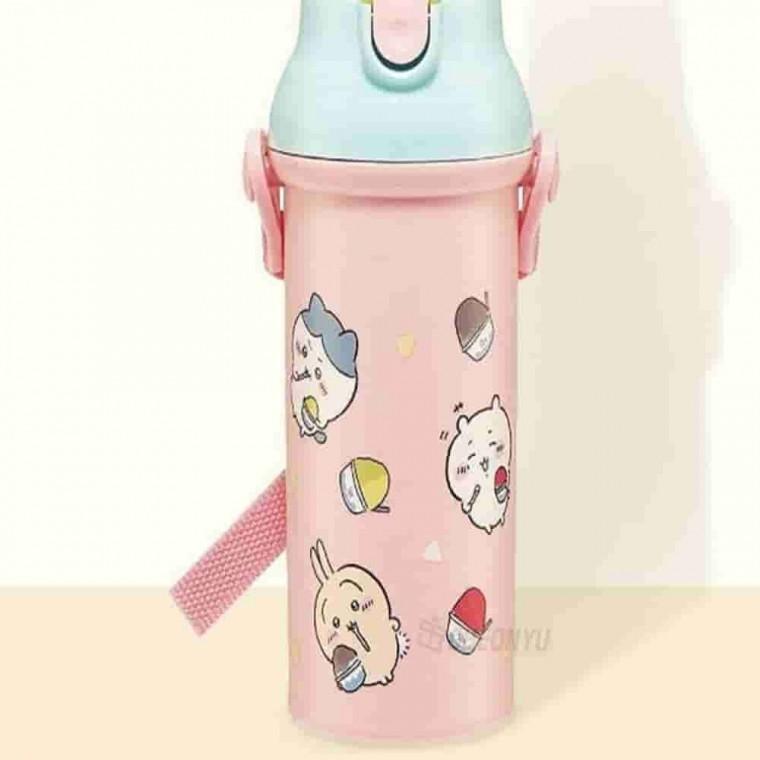 원터치 물통 480ml 캐릭터물병 휴대용물병 자동개폐물병