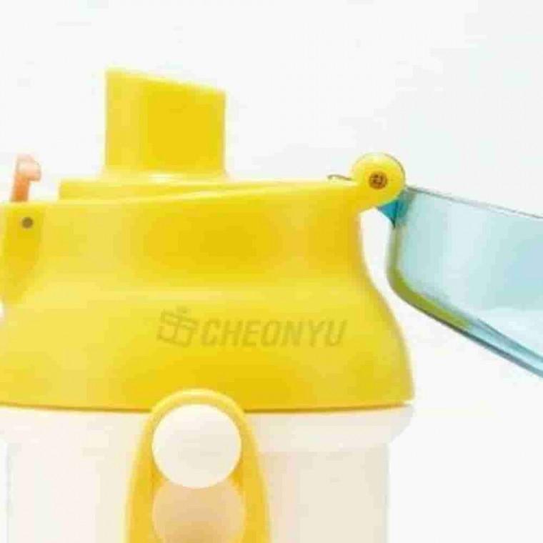 투톤 컬러 원터치 물통 480ml 캐릭터물통 스포츠물병 캐릭터물병