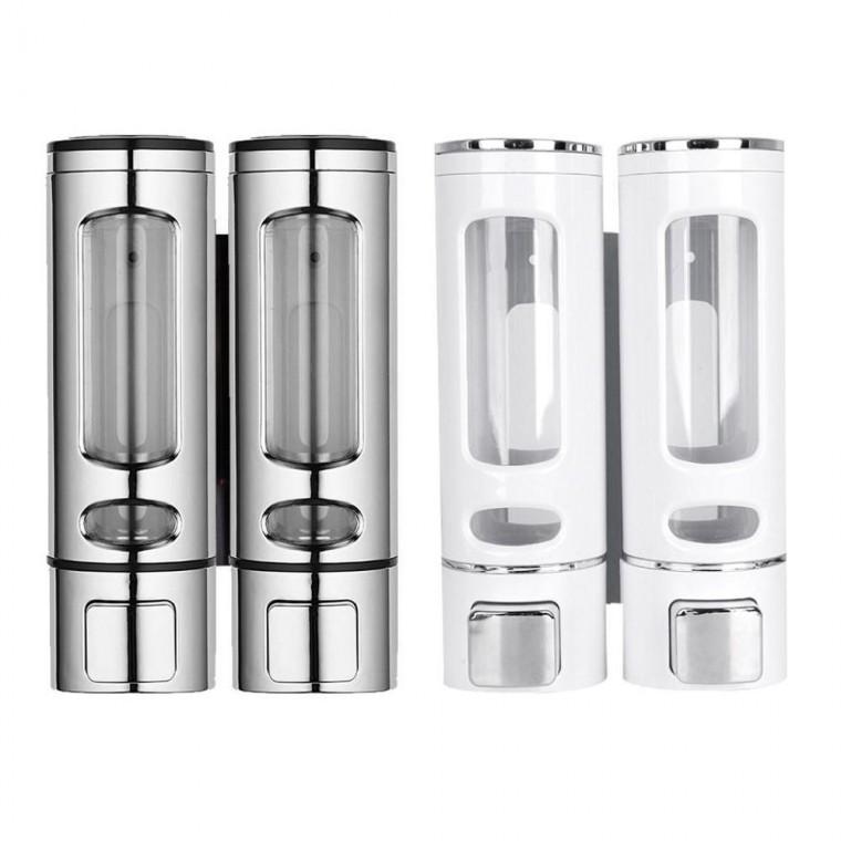 501134 푸쉬형 벽걸이 물비누 디스펜서 2구 400ml